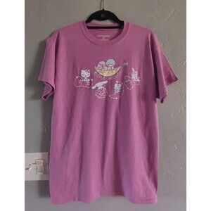 Hallo Kitty Lootcrate T Shirts Women's Size M,19 Inch Of Armp To Armp And 27 Lon